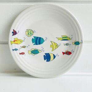 Fiesta Fiestaware Belk Exclusive School Of Fish 9” Luncheon Plate New With Tags